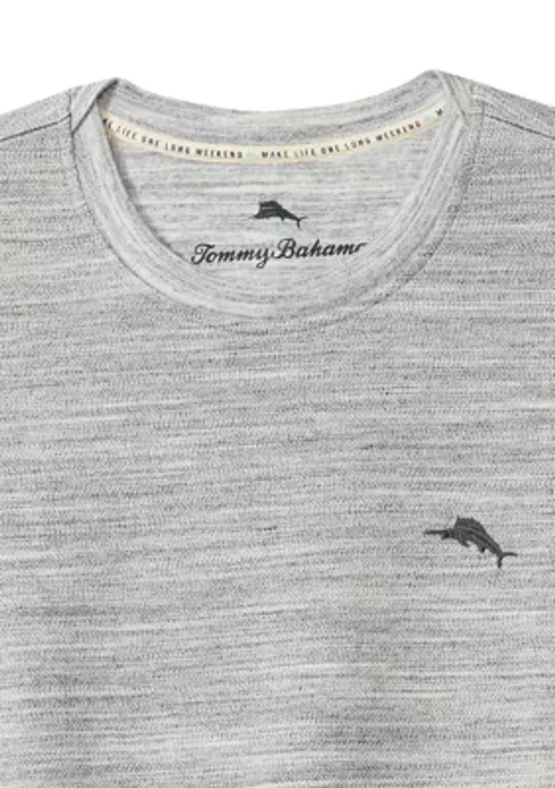 Men's Long Sleeve Crew Neck Knit Shirt