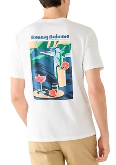 Men's Swim Up Sips Graphic T-Shirt