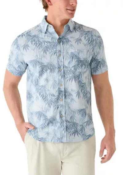 Men's San Lucio Tides Bamboo Short Sleeve Shirt