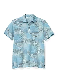 Men's Costa Wave Fiore Fronds Polo Shirt