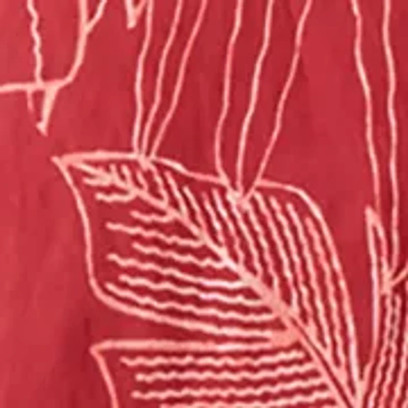 Men's Sport Vine Line Print Polo Shirt