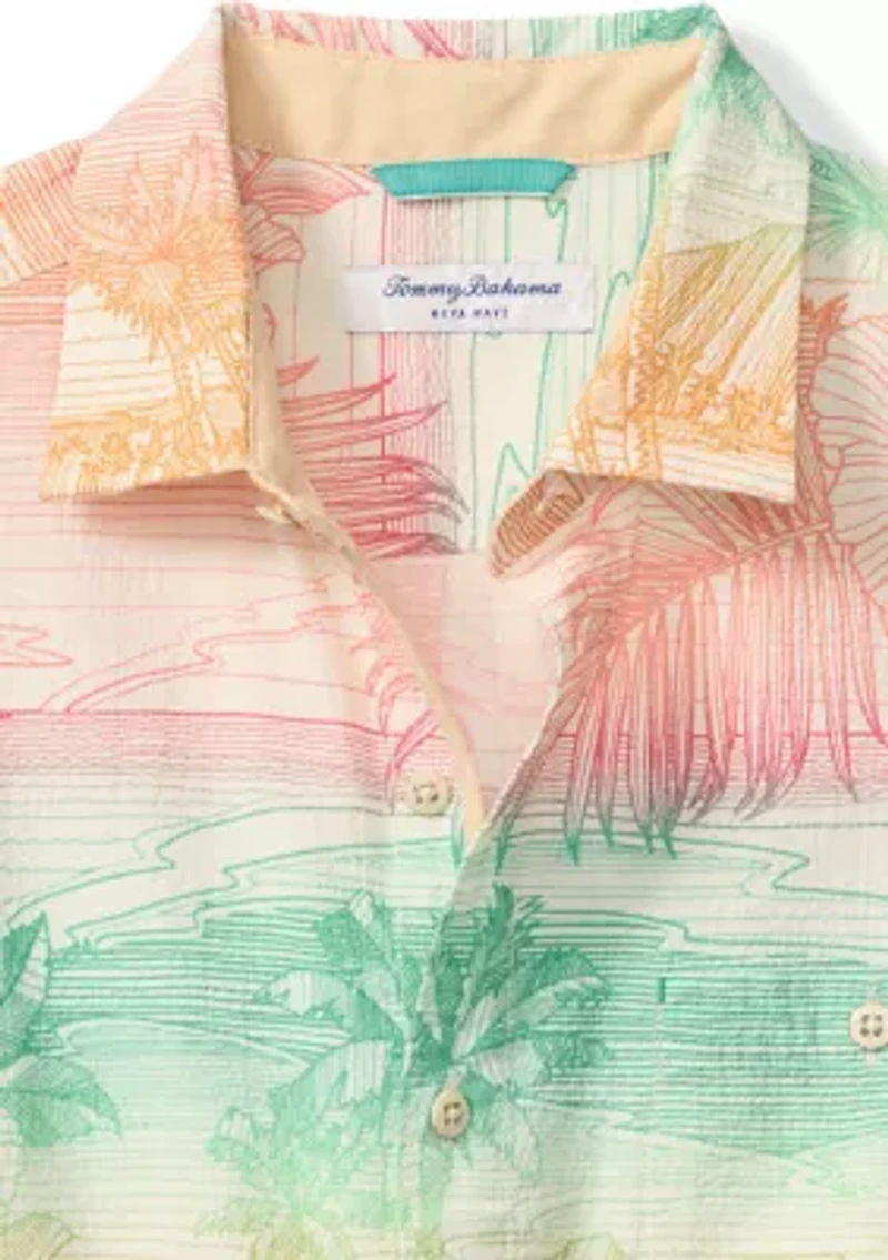 Men's Nova Wave Corsica Coast Printed Shirt