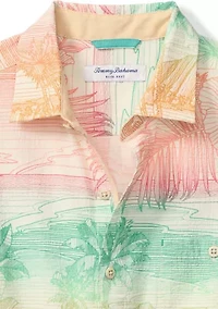 Men's Nova Wave Corsica Coast Printed Shirt