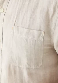 Short Sleeve Paradise Button Up Shirt