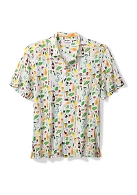 Men's Veracruz Cay Lemon Printed Shirt