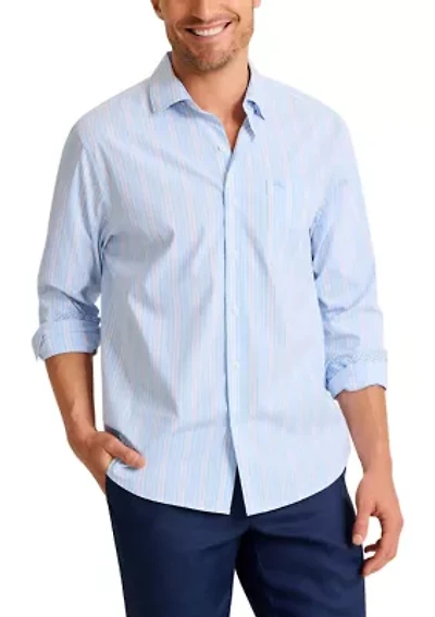 Sarasota Stretch Centera Stripe IslandZone® Shirt