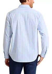Sarasota Stretch Centera Stripe IslandZone® Shirt