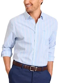 Sarasota Stretch Centera Stripe IslandZone® Shirt