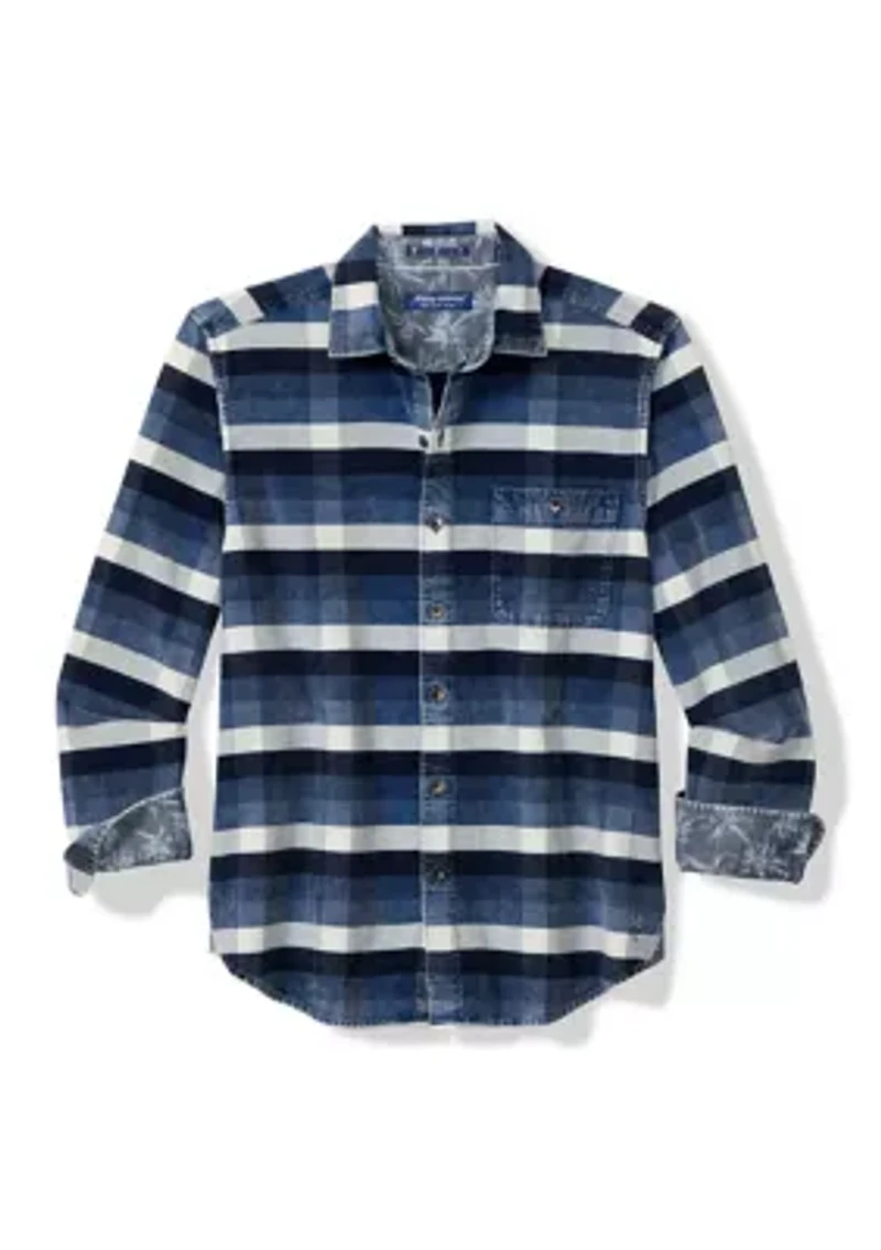 Coastline Cord Mojave Blues Shirt