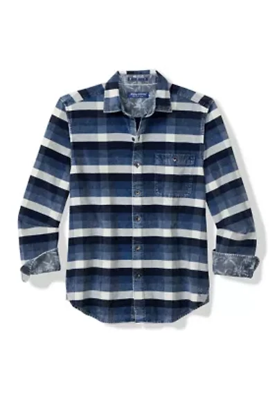 Coastline Cord Mojave Blues Shirt
