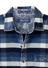 Coastline Cord Mojave Blues Shirt