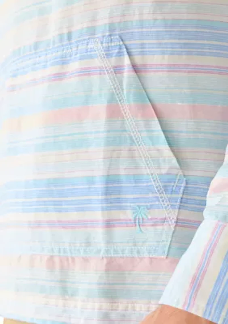 Sand Linen Los Bellos Striped Shirt