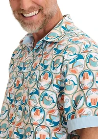 Men's Nova Wave Drink Special Cotton-Blend Shirt