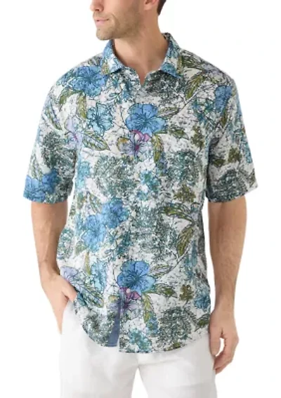 Men's Linen Al Fresco Bloom Shirt