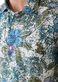 Men's Linen Al Fresco Bloom Shirt