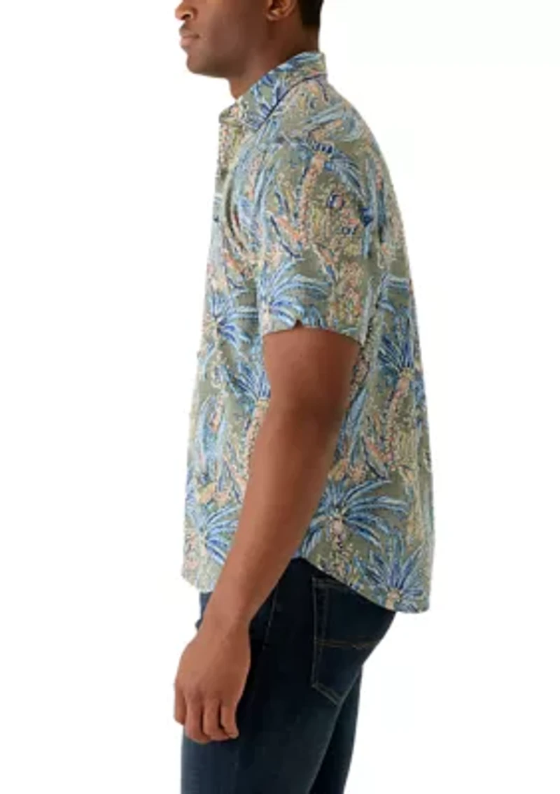Men's Nova Wave Feira Fronds Shirt