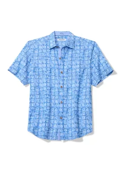 Men's Coastal Ease Carrico Tiles Print Shirt