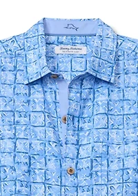 Men's Coastal Ease Carrico Tiles Print Shirt