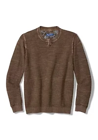 Saltwater Textured Abaco Pullover
