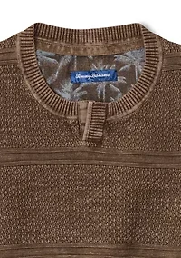 Saltwater Textured Abaco Pullover