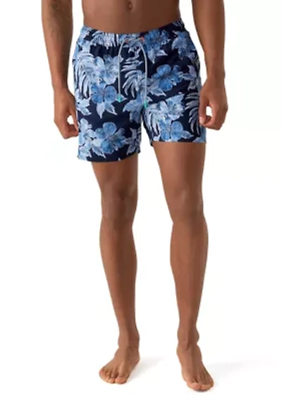 Naples Ravello Blooms Printed Swim Trunks