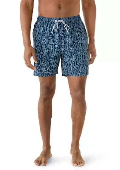 Naples Floating Vines 6" Swim Trunks