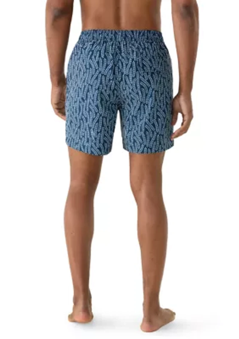 Naples Floating Vines 6" Swim Trunks