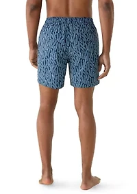 Naples Floating Vines 6" Swim Trunks