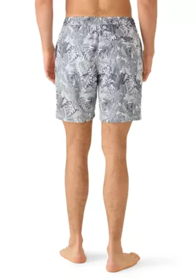Men's Baja Frond Vines 8" Swim Trunks