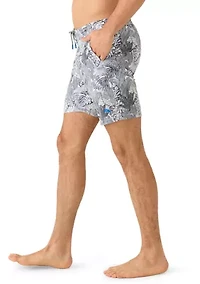 Men's Baja Frond Vines 8" Swim Trunks