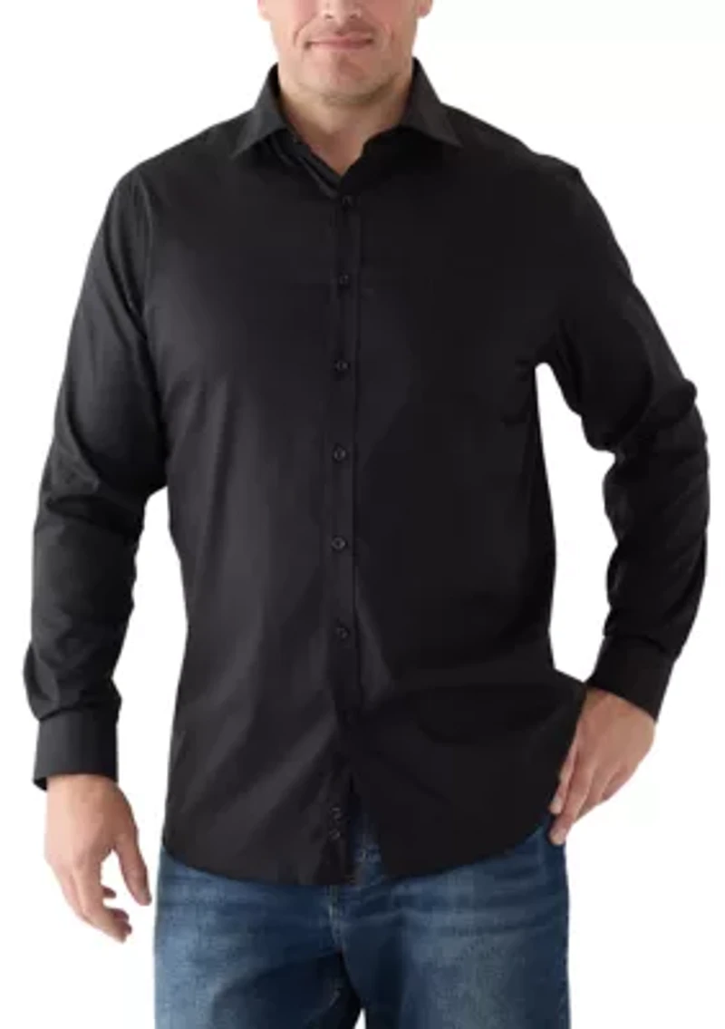 Big & Tall Passport Collection Travel Stretch and Dress Shirt