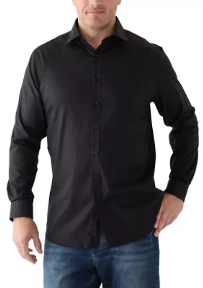 Big & Tall Passport Collection Travel Stretch and Dress Shirt