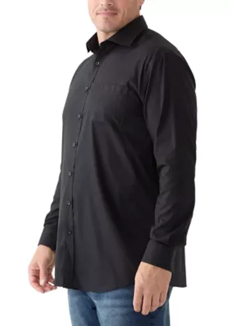 Big & Tall Passport Collection Travel Stretch and Dress Shirt