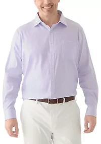 Men's Big Travel Stretch Fit Dress Shirt