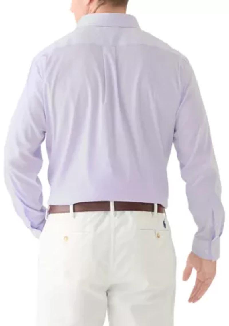 Men's Big Travel Stretch Fit Dress Shirt