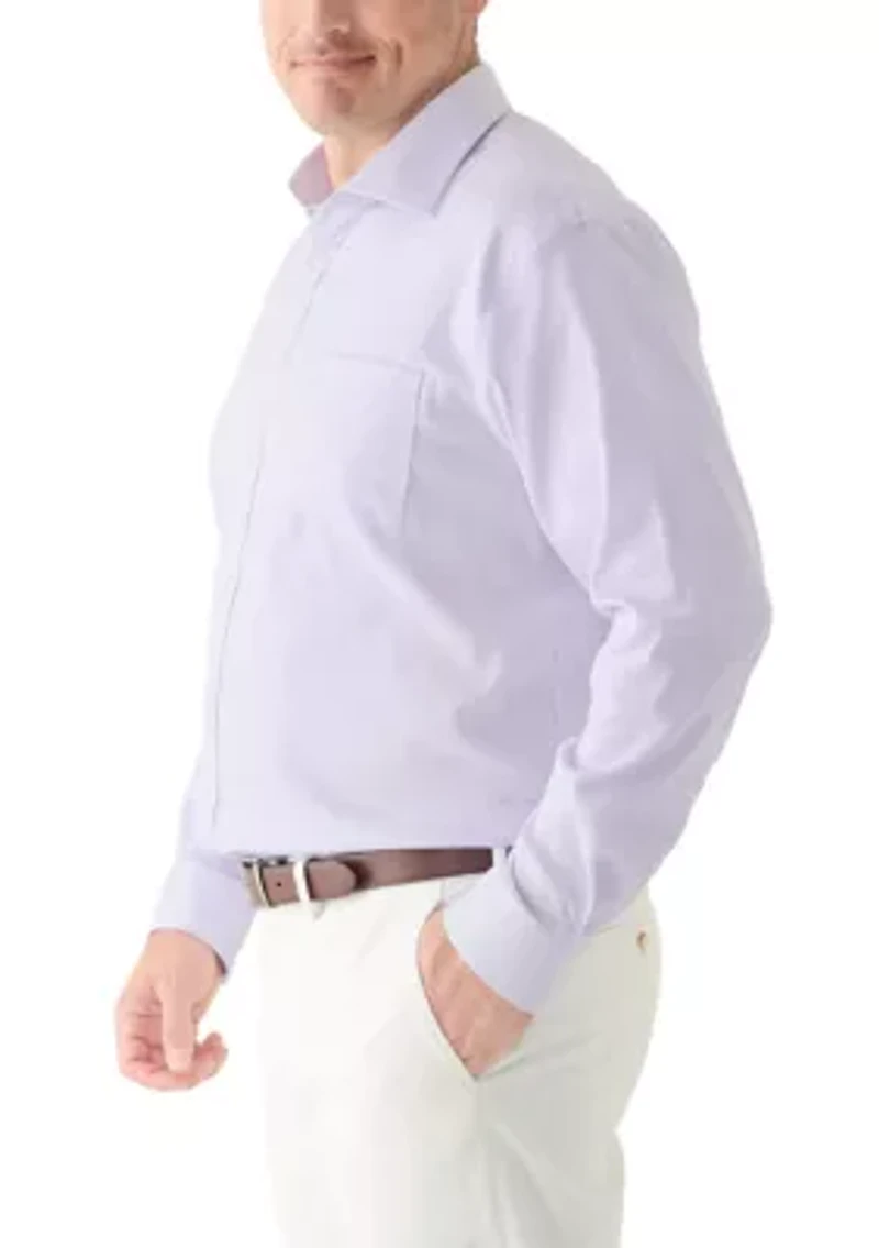 Men's Big Travel Stretch Fit Dress Shirt