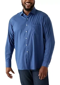 Men's Big Passport Collection Travel Stretch Dress Shirt