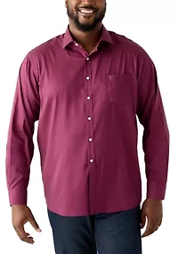 Men's Big Passport Collection Travel Stretch Dress Shirt