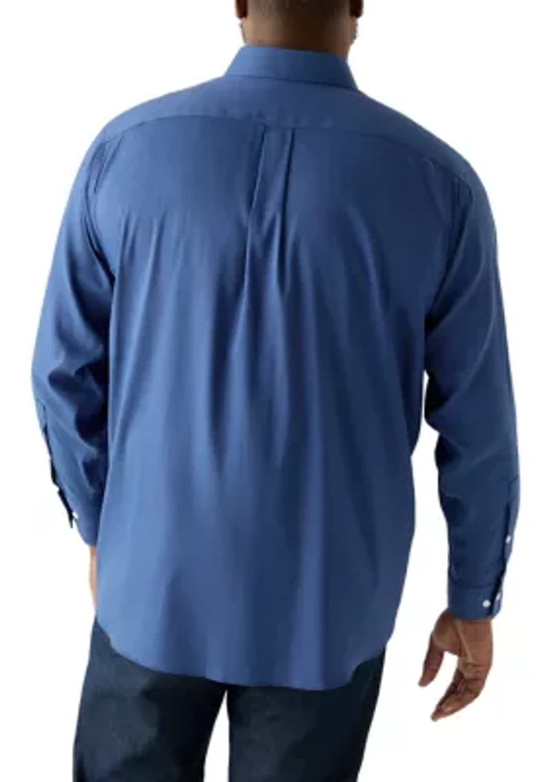 Men's Big Passport Collection Travel Stretch Dress Shirt