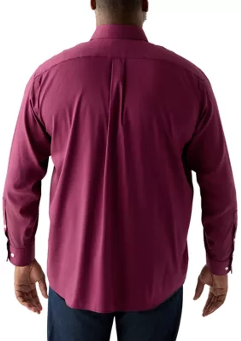 Men's Big Passport Collection Travel Stretch Dress Shirt