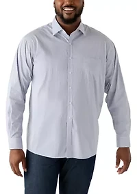 Big & Tall Plaid Passport Travel Shirt