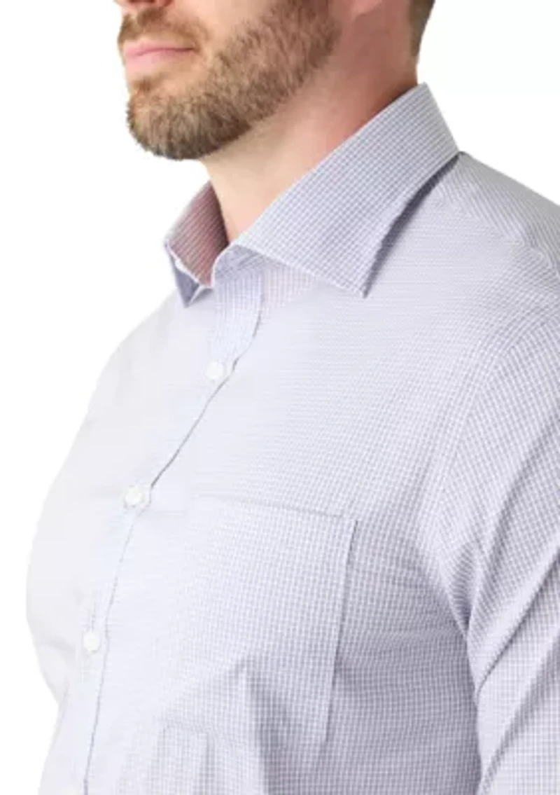 Men's Tall Plaid Passport Travel Shirt