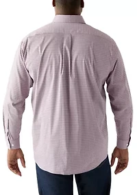 Men's Big Passport Collection Travel Stretch Dress Shirt