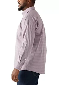 Men's Big Passport Collection Travel Stretch Dress Shirt