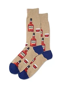 Men's Bourbon Crew Socks