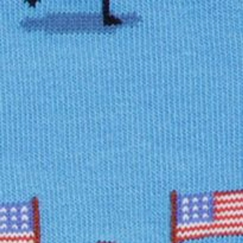 Patriotic Hot Dog Printed Socks