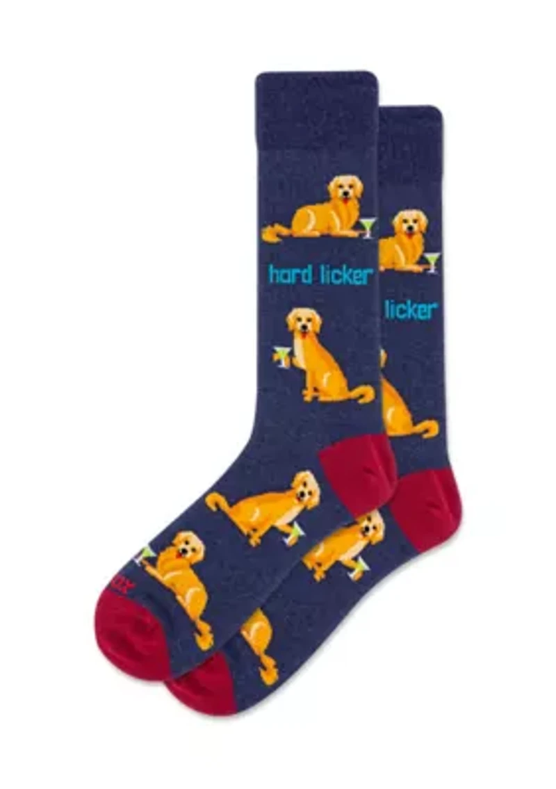  Men's Hard Licker Cotton Socks 
