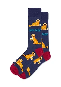 Men's Hard Licker Cotton Socks 