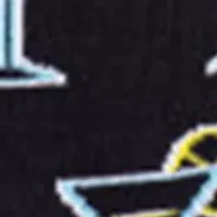  Men's Neon Martinis Cotton Socks 