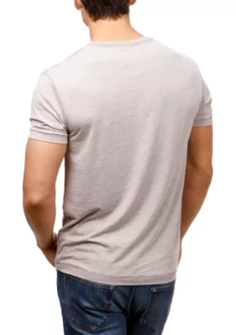 Venice Burnout V-Neck Tee